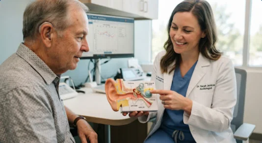 Ear anatomy consultation